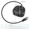 Byttlerom Two Mute Switch Training Adapter Dual RJ9 Sockets to