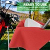 PATIKIL 16"x16" Microfiber Golf Towel, 3 Pack Tri-Fold Golf Towels