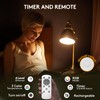 DAZZLUX LED Rechargeable Light Bulbs with Remote 2 Pack, E26