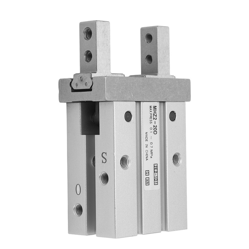 Air Pneumatic Parallel Gripper SMC Type Small Finger Cylinder Inlet