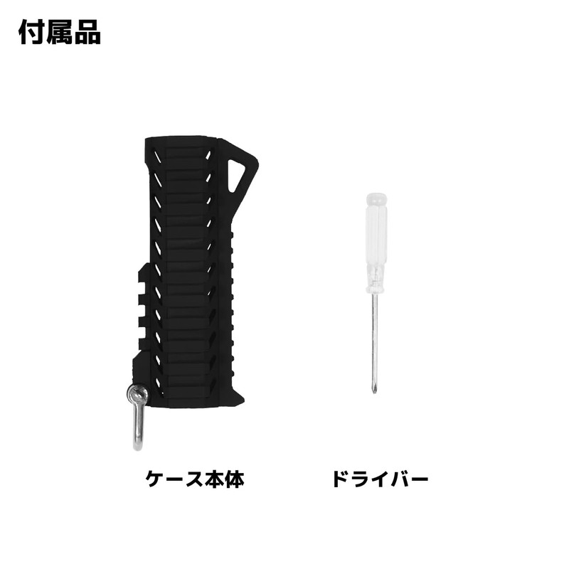 CAMVIL Fire Bat Torch Dedicated Militack Case, Customized, Tactical Torch