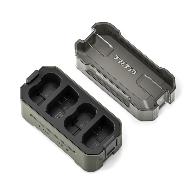 TILTA TBC-EL15-GN Portable 4-Way Charger for EN-EL15 Green