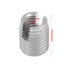 SUS303 Stainless Steel Threaded Inserts, Self-Tapping Slot Thread Insert Nuts