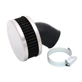 nakira Power Filter 1.4 inches (35 mm) General Purpose Ape Monkey Dio Jog (Silver, 45°)