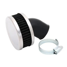 nakira Power Filter 1.4 inches (35 mm) General Purpose Ape Monkey Dio Jog (Silver, 45°)