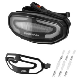 ZETA Racing F5952 LED Line Tail Light, Clear, Lightweight, Waterproof, Compact Design, General Purpose