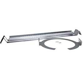 Monoprice 106033 Installation Kit for A Pair of 8-Inch In-Ceiling Speakers,Silver
