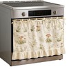 Bivpreom Oven Skirt with Pockets，Handmade Oven Curtain，Farmhouse Kitchen Decor Curtain