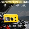 Huhomco 7-in-1 Car Jump Starter with Air Compressor, 4000A Portable