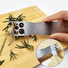Hoomuda Herb Strippers 11 Holes-Stainless Steel Kitchen Leaf Stripping Tool-