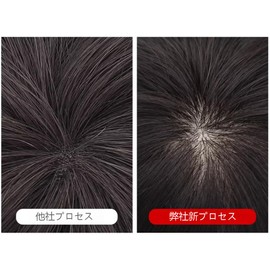 Gift for Mom, Point Wig, Gray Hair, Thin Hair Hidden, Hair Whole Hiding, Bald Hiding, Partial Wig, Human Hair Pieces, Bun Wig, Bun Cover, Hair Pieces, Women's Part Wig, Crown Wig, Hair Enhancement