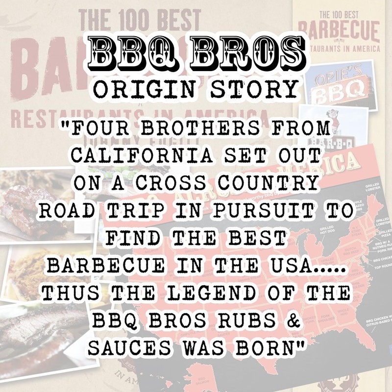 BBQ BROS RUBS (Western Style) - Barbecue Seasonings - BBQ