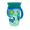 Vaso con Borde 360° - con Asas Removibles Camionetas/Verde
