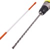 100 Pack - 72" Driveway Markers 5/16", Snow Stakes, Plow