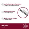 2 x high-quality aluminium ventilation grille for ideal ventilation –