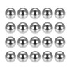 sourcing map G25 Precision Chrome-Plated Steel Bearing Balls 10 mm