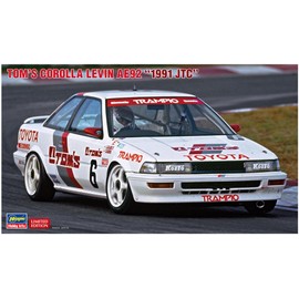 Hasegawa 1/24 Toms Corolla Levin AE92 1991 JTC Plastic Model 20624