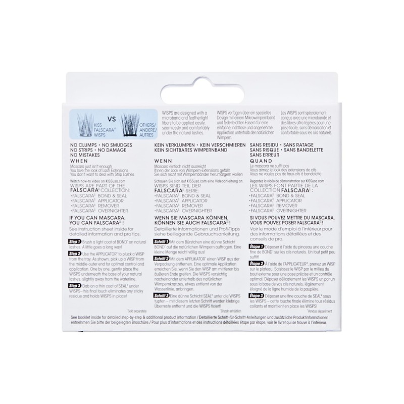 FALSCARA Collection DIY Eyelash Extension Multipack, Feather-Light Eyelash Fibres, 30
