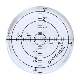 r_planning Level Analog Level Tilt Measuring Round White