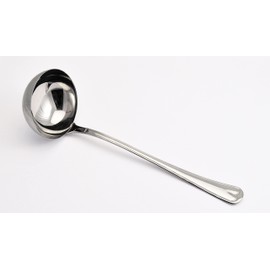Pintinox, Superga Serving Ladle 18/10 Stainless Steel Thickness 2 mm Length 27.3 cm Made in Italy