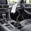 Car Cup Holder Phone Mount – Adjustable Base, Flexible Gooseneck