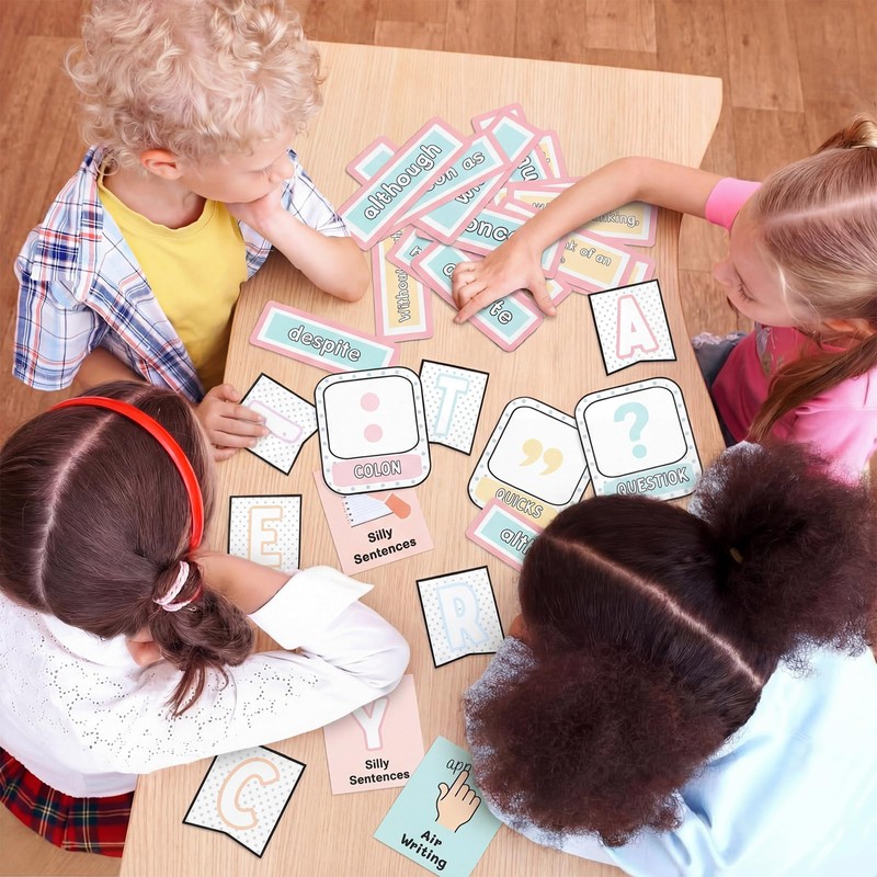 Maitys 106 Pcs Pastel Reading Posters for Classroom Back to