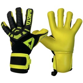 Aviata O2 Black Mamba Ultra Goalkeeper Gloves - Superior Grip, Comfort, and Protection (9)