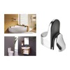 Adjustable Glass Shelf Bracket, Qikuver Adjustable Wood/Glass Shelf Bracket Wall