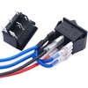 weideer 20A 12V DC Motor Polarity Reverse Rocker Switch DPDT