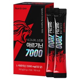 Nutri-D Day Signature Strong Arginine 7000 Liquid Stick 15p, 300g, 1 piece / 뉴트리디데이 시그니처 스트롱 아르기닌 7000 액상스틱 15p, 300g, 1개