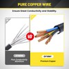 Oyviny Heavy Duty 7 Way Trailer Plug Cord with Double