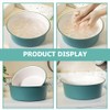 Angoily Plastic Wash Basin, Round Washing Bowl, Multipurpose Wash Pan