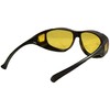 Ideal Eyewear Night Driving Wear Over Glasses Yellow Lens Fit