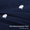 HOMBYS Oversized King Comforter 120x120, Lightweight Quilted Down Alternative Duvet