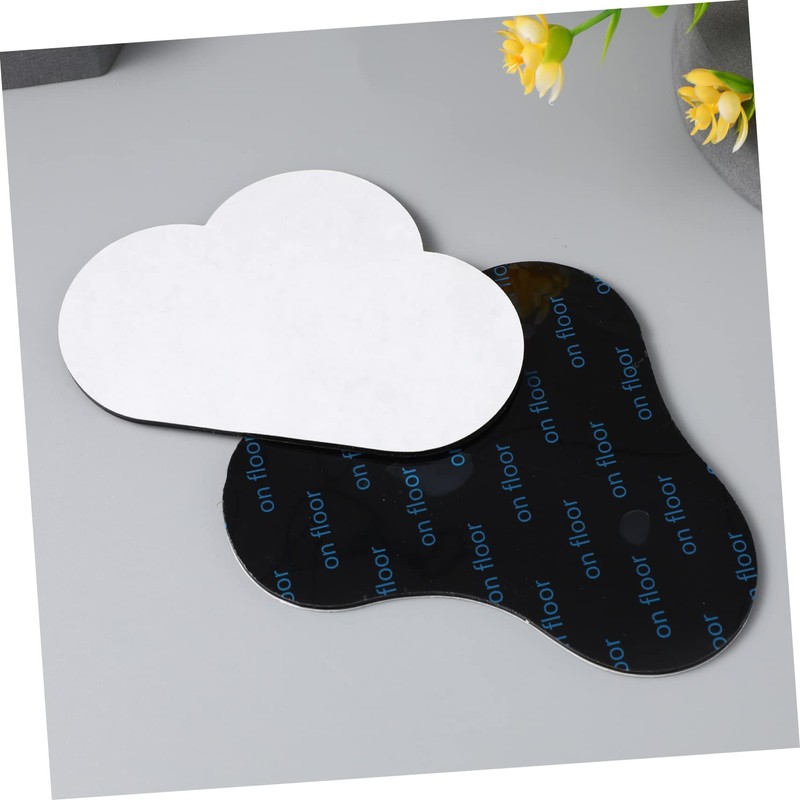 LIFKOME 10pcs Non-Slip Rug Stickers Dual-Sided Slip Pads for Hardwood
