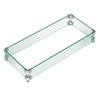 GASPRO Fire Pit Wind Guard for Rectangular Fire Table, 29
