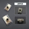 20Pcs M5 Chimney U Nut Spire Clips Speed Fasteners Metal