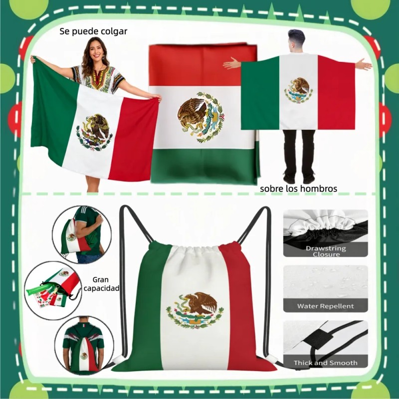 Kit Aficionado 8 Piezas Copa Mundial 2026 México
