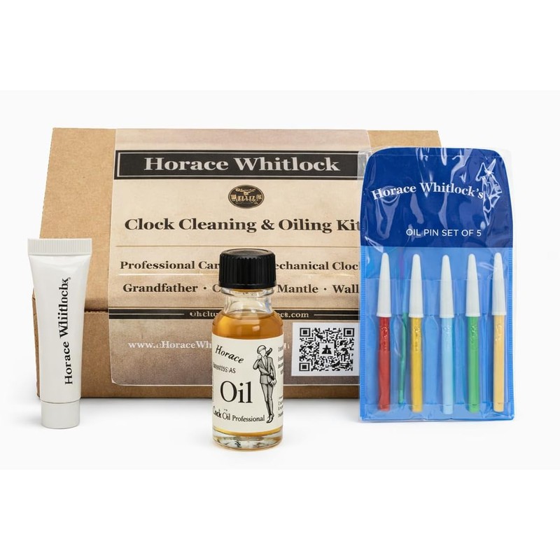 Horace Whitlock's Clock Oil Kit: This kit Comes Complete to
