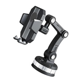 Gadpiparty Car Phone Holder Cell Phone Car Holder for Cell Phone Stand Phone Holder for Car Cell Phone Car Mount Phone Suction Cup Mount Cellphone Holder Car Phone Stand for Car Black Abs