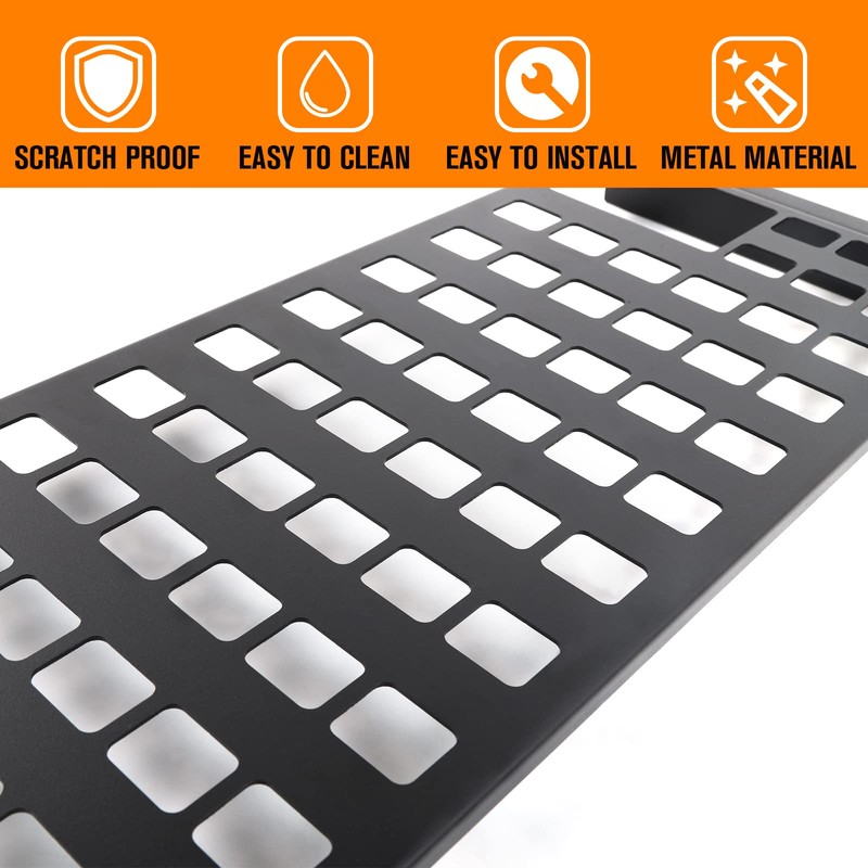 JeCar for JK Roof Rack Hard Top Molle Panel Storage