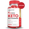 Justified Laboratories (3 Pack) Lifetime Keto ACV Gummies Advanced Formula