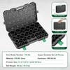 TIWINTUL 3/4" Drive Impact Socket Set, CR-MO Steel, SAE 3/4"