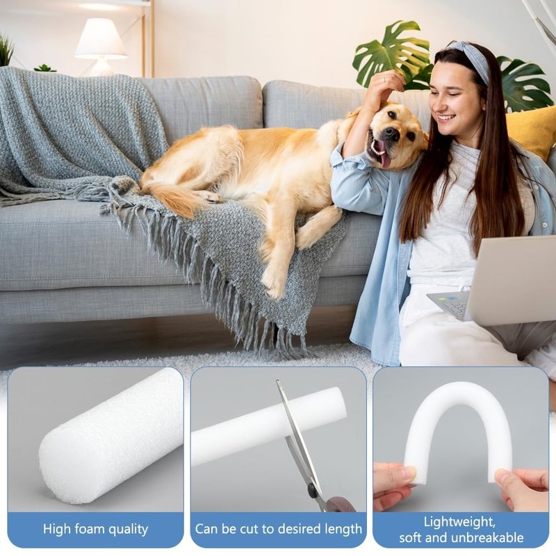 14 Pack Foam Sticks Sofa Cover, 23cm Tuck Gap Filler
