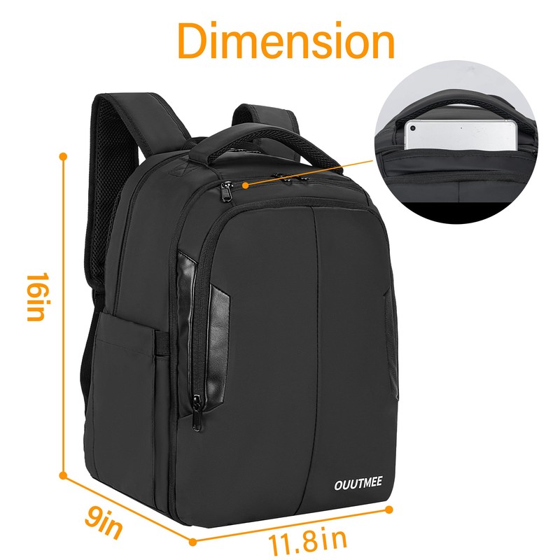 OUUTMEE Bartender Bag, Bartender Kit Travel Backpack for Cocktail Shaker