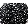 500pcs Heart Beads Round Flat Black 7mm Craft Material Huey