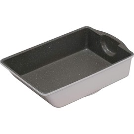 Iris Ohyama KITCHEN CHEF ISN-EG IH Compatible Egg Pan, Diamond Coated Pan, White, Marble, Removable Handle