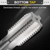 sourcing map Hand Bottom Tap 1-3/8"-6 UNC 2B Left Hand