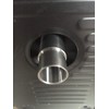 GenExhaust Universal Generator 1" Steel Exhaust Extension 10 inch Length.