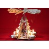 Wichtelstube-Kollektion Christmas Pyramid Winter Children's Pyramid for Tea Lights Christmas